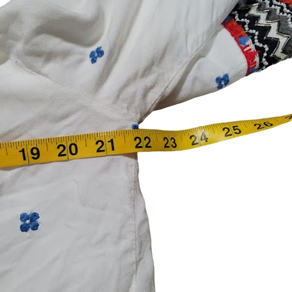 Anthropolgie- RD Koko- Embroidered and beaded Swing Cardigan- size XS - Picture 7 of 9